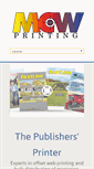 Mobile Screenshot of mcwprinting.com